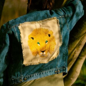 Veste jean Bleu