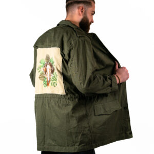 Veste Elita Kaki Armée Italienne - Broderie Éléphant