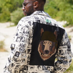Veste Stranger Things - Broderie Loup