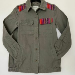 Veste Lima Motifs Péruviens - Broderie Tortue