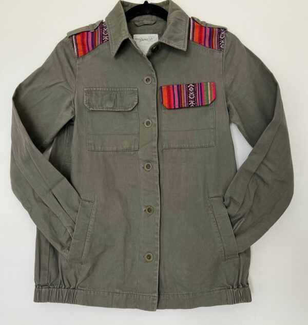 Veste Lima Motifs Péruviens - Broderie Tortue