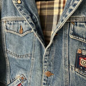 Veste Cabana Jean Bleu - Broderie Eléphant
