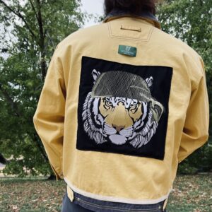 Veste Jaipur - Broderie Tigre
