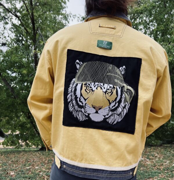 Veste Jaipur - Broderie Tigre