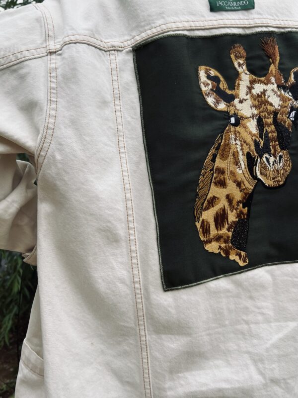 Veste Nairobi - Broderie Girafe