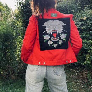 Veste Kumana - Broderie Panthère