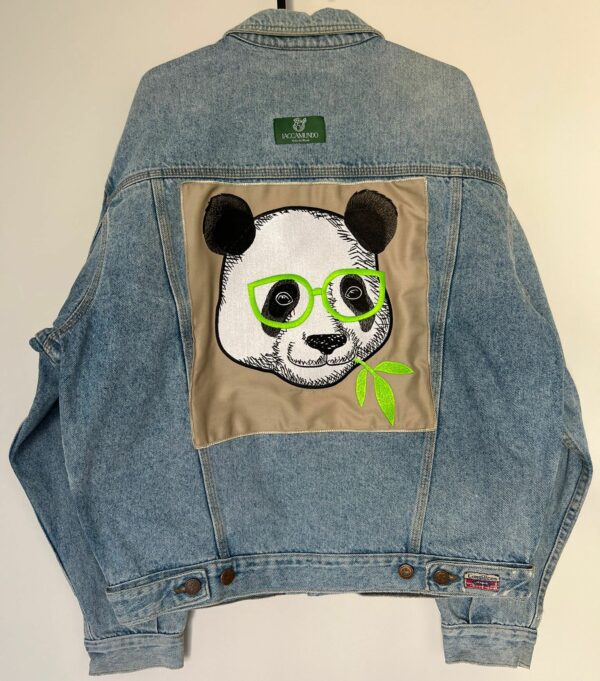 Veste Jiao - Broderie Panda
