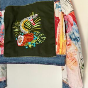 Veste Dona - Broderie Serpent