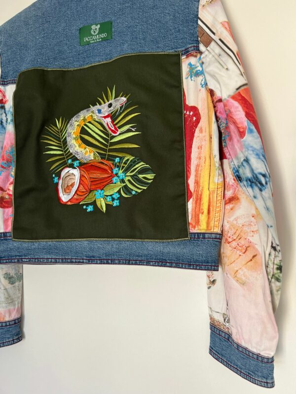 Veste Dona - Broderie Serpent