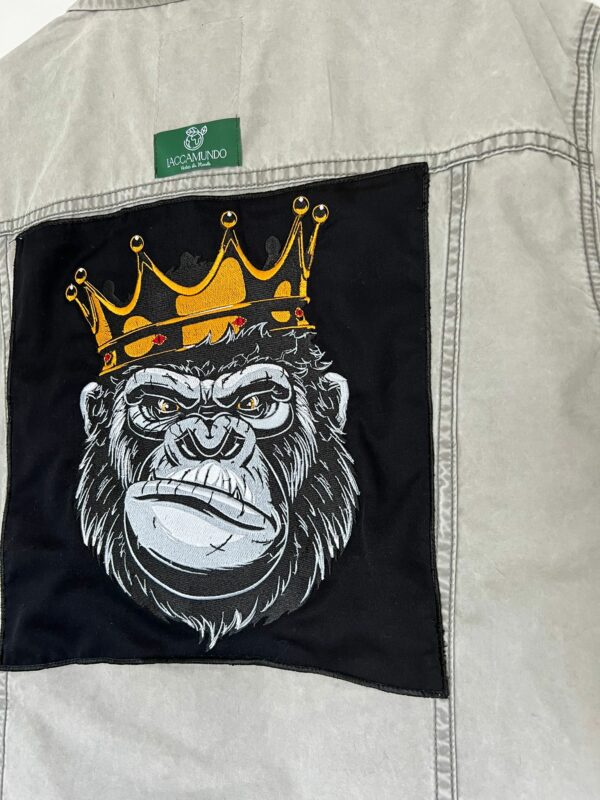 Veste Zan - Broderie Gorille