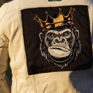 Veste Doogy - Broderie Gorille