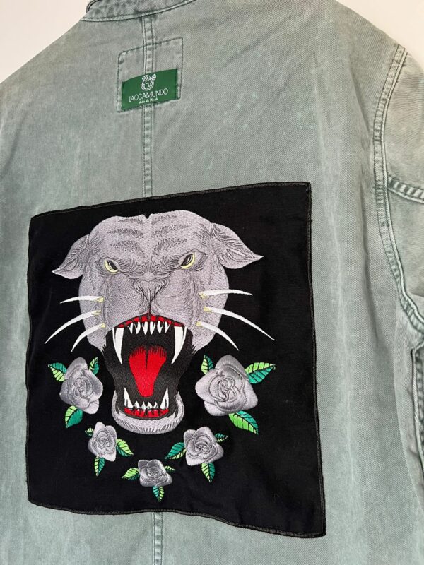 Veste Chanda - Broderie Panthère