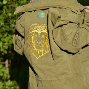 Veste Sankara - Broderie Lion